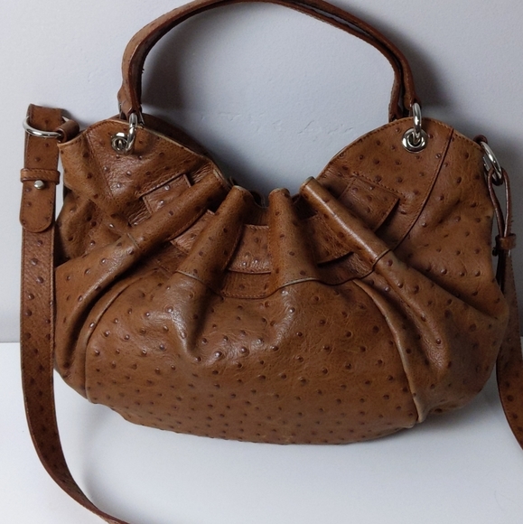 🌿FURLA OSTRICH LEATHER BAG🌿 - Picture 5 of 12